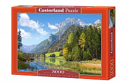 Пазл - Горный пейзаж в Альпах, 3000 элементов (Castorland, C-300273) - миниатюра